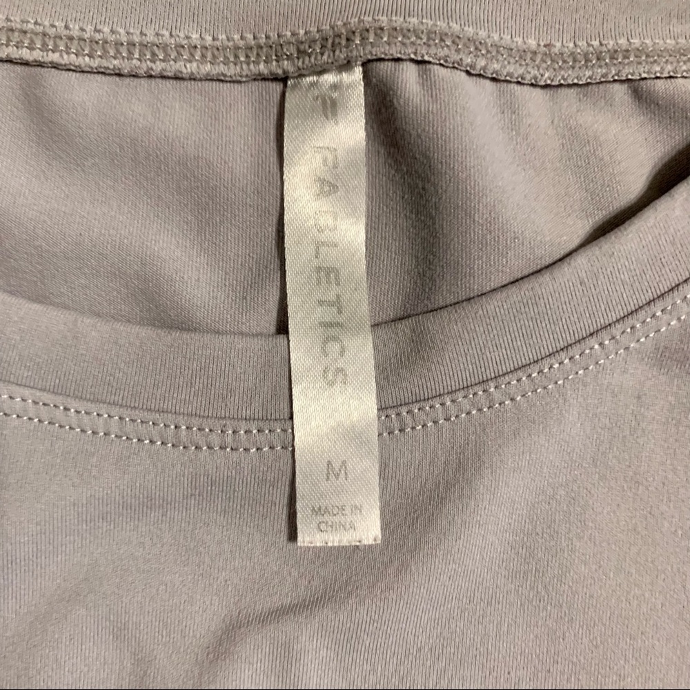 Fabletics Long Adjustable Sleeve Workout Top Sz M - image 6